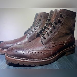 Johnston & Murphy Men's XC Flex Cody Wingtip Zip Boot Size 9